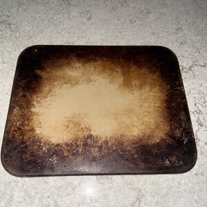 Pampered Chef 15x12 Rectangle Baking Stone Heritage Collection Stoneware